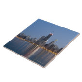 Downtown Chicago Skyline Tegeltje (Zijkant)