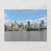 Downtown Cincinnati skyline Briefkaart (Voorkant)