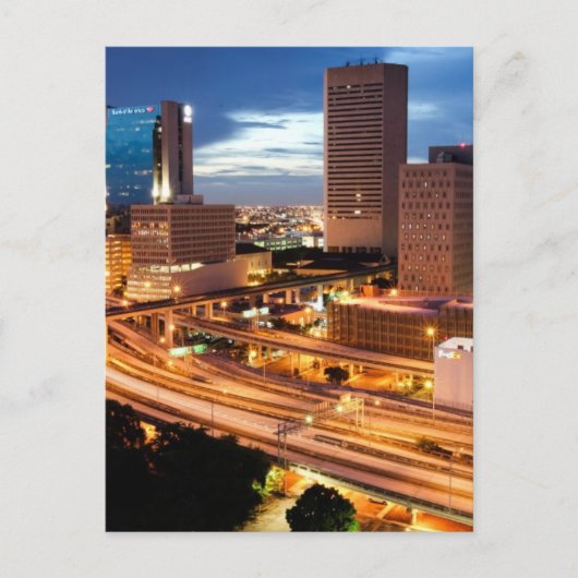 Downtown City Briefkaart (Voorkant)