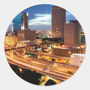 Downtown City Ronde Sticker