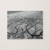 Downtown Cleveland in 1937 Legpuzzel (Horizontaal)