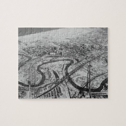 Downtown Cleveland in 1937 Legpuzzel (Horizontaal)