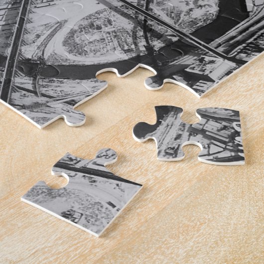 Downtown Cleveland in 1937 Legpuzzel (Zijkant)