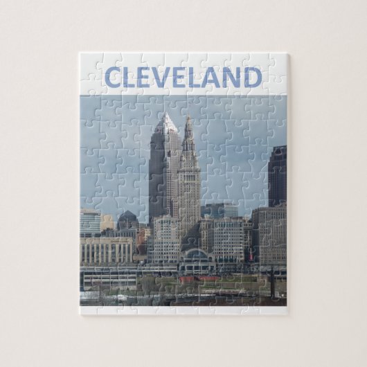 Downtown Cleveland Legpuzzel (Verticaal)