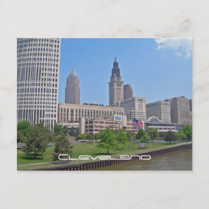 Downtown Cleveland, Ohio Briefkaart