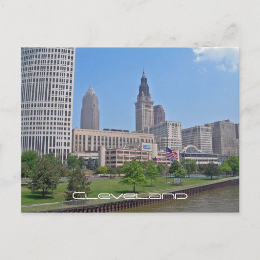 Downtown Cleveland, Ohio Briefkaart (Voorkant)