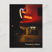 Downtown Columbus Indiana Briefkaart (Voorkant)