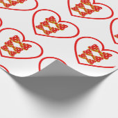 Downtown coquette meisje cadeaupapier (Hoek)