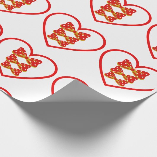 Downtown coquette meisje cadeaupapier (Hoek)