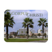 Downtown Corpus Christi Texas Souvenir Magnet Magneet (Horizontaal)