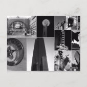 Downtown Dallas, Texas Briefkaart (Achterkant)