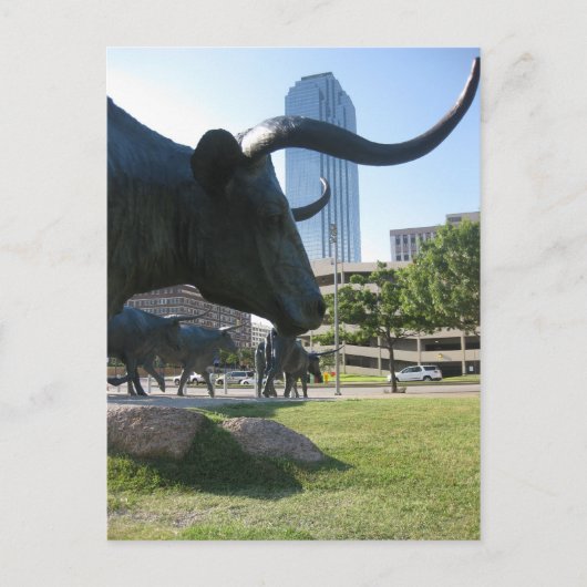 Downtown Dallas, Texas Briefkaart (Voorkant)