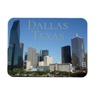 Downtown Dallas Texas Souvenir Magneet