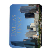 Downtown Dallas Texas Souvenir Magneet (Verticaal)