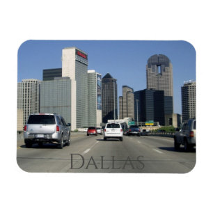 Downtown Dallas Texas Souvenir Magnet Magneet