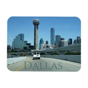Downtown Dallas Texas Souvenir Magnet Magneet