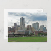 Downtown Denver Colorado City Skyline Briefkaart (Voorkant / Achterkant)