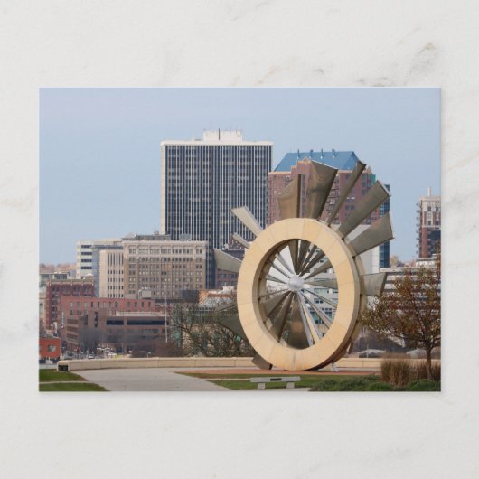 Downtown Des Moines, Iowa Briefkaart (Voorkant)