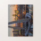 Downtown Des Moines, Iowa Legpuzzel (Verticaal)