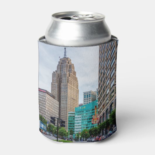 Downtown Detroit Blikjeskoeler (Blikje Voorkant)