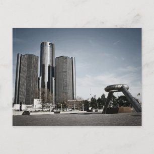 Downtown Detroit Briefkaart
