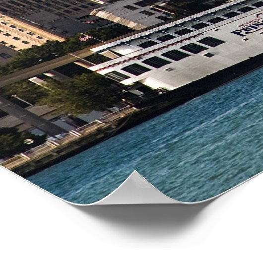 Downtown Detroit Poster (Hoek)