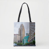 Downtown Detroit Tote Bag (Voorkant)