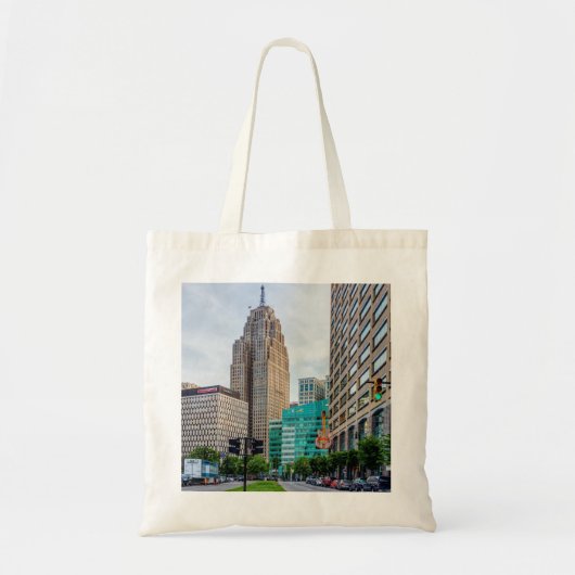 Downtown Detroit Tote Bag (Voorkant)