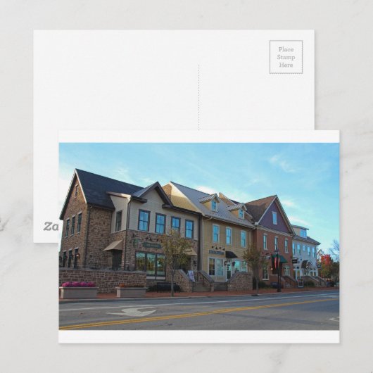 Downtown Dublin Ohio II Briefkaart (Voorkant / Achterkant)