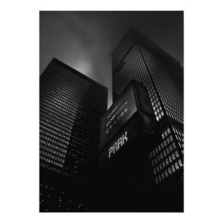 Downtown Fogfest No 16 Foto Afdruk