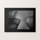 Downtown Fogfest No 1 met grens Legpuzzel (Horizontaal)