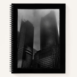 Downtown Fogfest No 2 met de grens Notitieboek