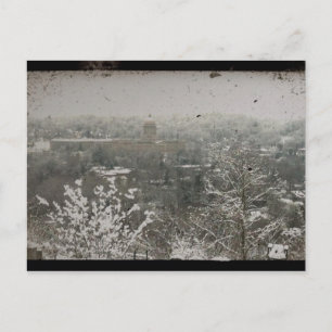 Downtown Frankfort, Kentucky in Winter Briefkaart