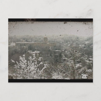 Downtown Frankfort, Kentucky in Winter Briefkaart