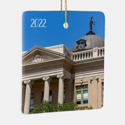 Downtown Georgetown, Texas Keramisch Ornament (Rechts)