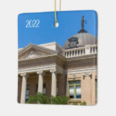 Downtown Georgetown, Texas Keramisch Ornament (Links)