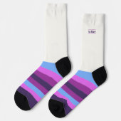 Downtown Girl Stiekem Wild Pink Sokken (Links)