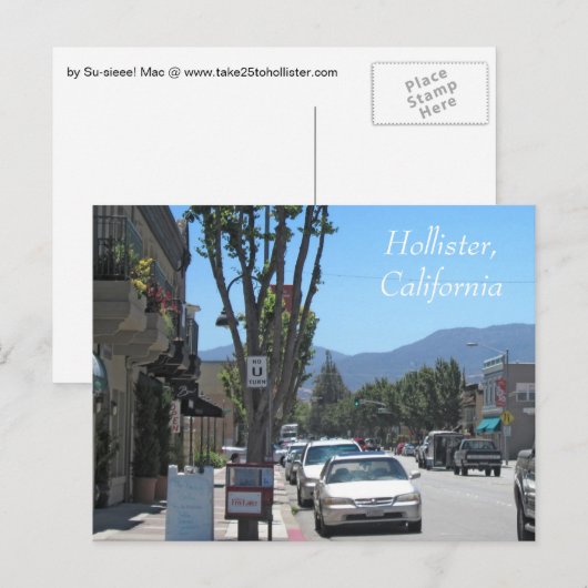 Downtown Hollister Briefkaart (Voorkant / Achterkant)