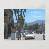 Downtown Hollister Briefkaart (Voorkant)