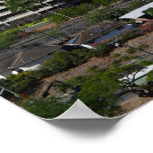 Downtown Honolulu City View Poster (Hoek)