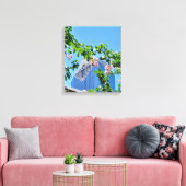 Downtown Houston Garden Canvas Afdruk (Insitu (Woonkamer))