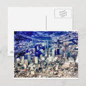 Downtown Houston Panoramic Briefkaart (Voorkant / Achterkant)
