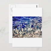 Downtown Houston Panoramic Briefkaart (Voorkant / Achterkant)