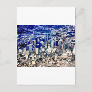 Downtown Houston Panoramic Briefkaart