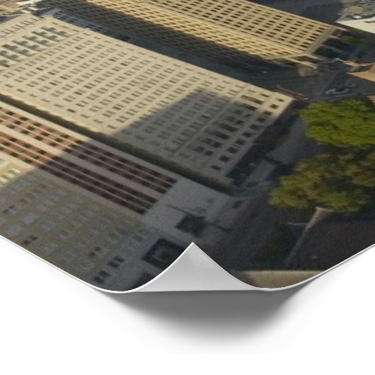 Downtown Houston Poster (Hoek)