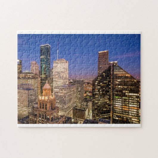 Downtown Houston puzzle Legpuzzel (Horizontaal)
