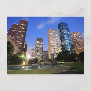 Downtown Houston, Texas Briefkaart