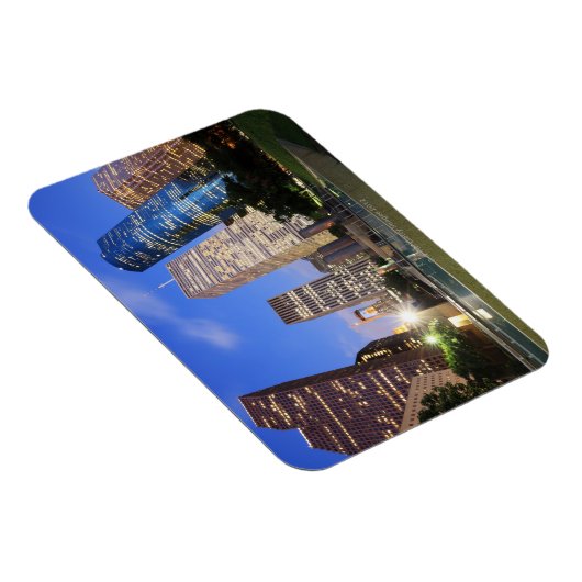 Downtown Houston, Texas Magneet (Rechterzijde)