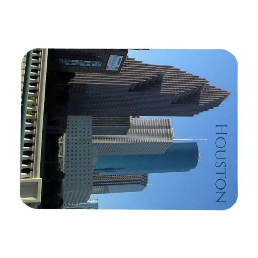 Downtown Houston Texas Magneet (Horizontaal)