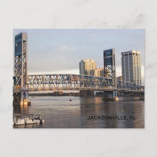 Downtown Jacksonville, Florida Briefkaart (Voorkant)